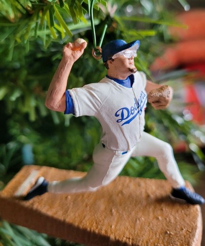 Eric Gagne Los Angeles LA Dodgers Baseball MLB Xmas Tree Ornament vtg Jersey #38 - Picture 15 of 15