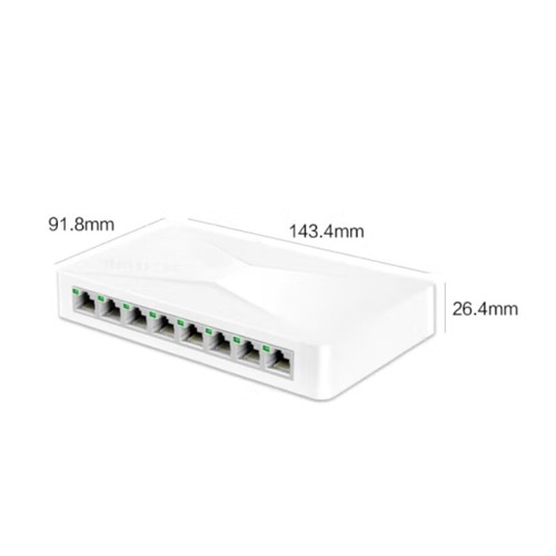 H3C 8-port 100M Network Switches Network Cable Splitter S2G - Picture 2 of 2