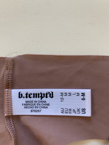 NWT! Lot of 3 b.tempt'd by Wacoal Women's Sz M B. Bare Thong Underwear 976267 - Picture 7 of 7