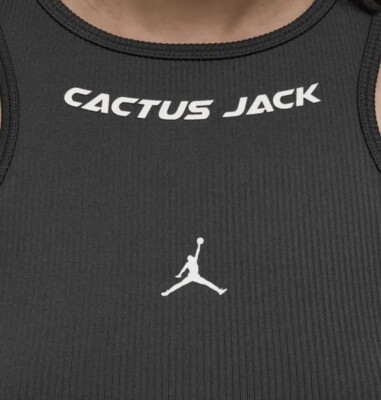 Travis Scott Cactus Jack x Jordan Women Tank Dark Smoke Grey