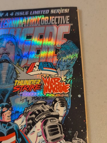 Avengers: The Terminatrix Objective #1 (1993, Marvel) VF- Kang 1st App Alioth EX - Picture 5 of 24