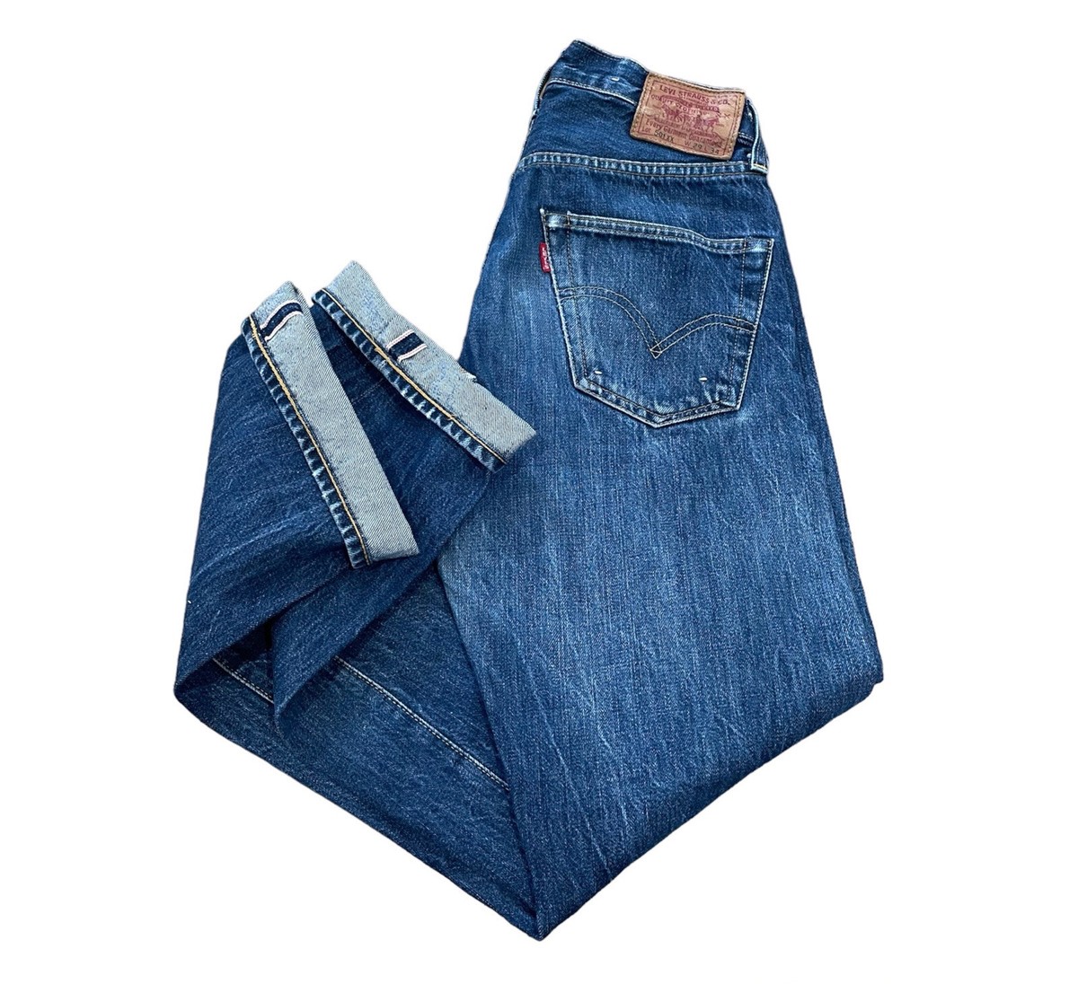 LEVI’S LVC / 501XX 1947 BIG SIZE denim LEVIS LVC 1947 501xx SELVEDGE BITTER END BIG E VINTAGE BLUE DENIM