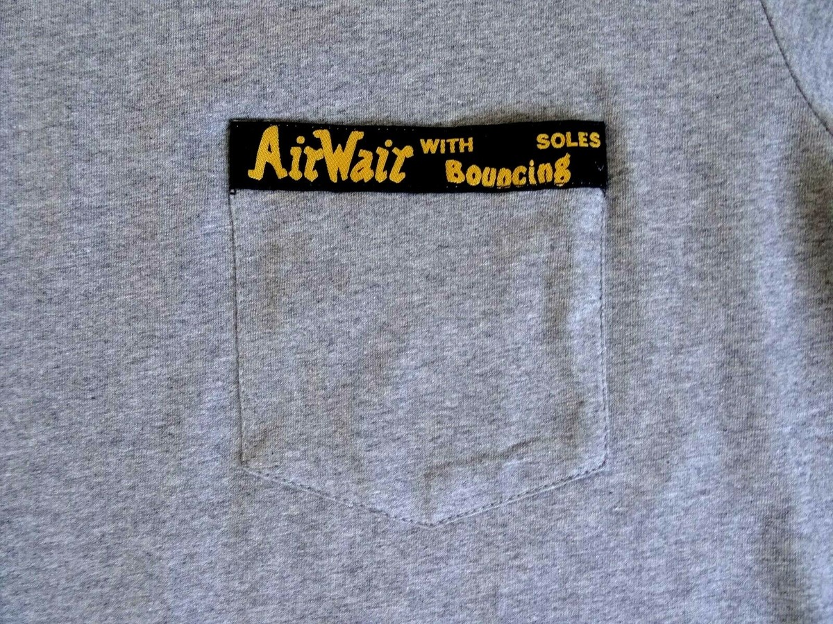 M or L DR MARTENS Airwair Grey Melange Taped Logo Cotton T M or L DR MARTENS Airwair Grey Melange Taped Logo Cotton T