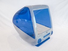 Apple iMac G3 Shell Case Indigo M5521 - POLISHED Excellent Condition
