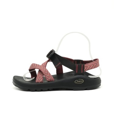 Chaco Damen Sandalen EU 37 ZCloud rot gemustert Langlebige Vibram-Sohle