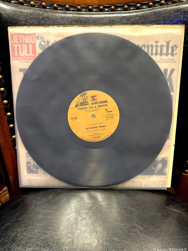 Jethro Tull - Thick As A Brick Vinyl LP [1972] MS 2072 - Image 3 of 4