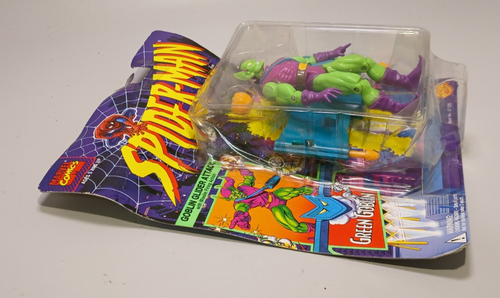 GREEN GOBLIN GLIDER ATTACK Animated Series 1994 Toy Biz - Picture 5 of 5