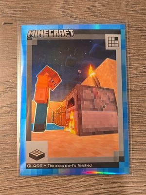 2024 Panini Minecraft Optichrome Diamond Glass The Easy Part's Finished /10