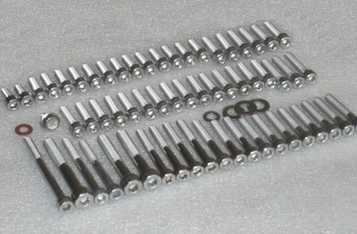 Yamaha TDM850 Engine Covers 65pc Stainless Steel Allen Bolts Screws kit DIN912