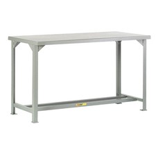 LITTLE GIANT WST1-2460-36 Workbench,Steel,60" W,24" D 21E673