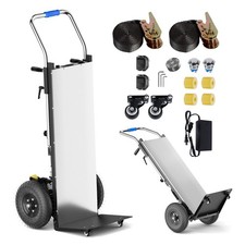 Heavy-Duty Motorized Dolly Electric Stair Climbing Hand Truck Max 900LB Capacity