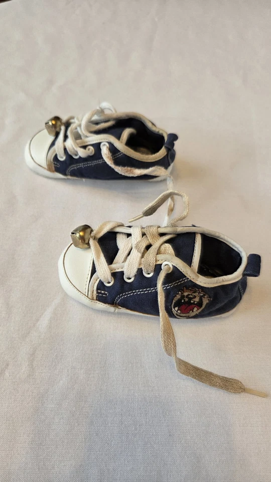 Zapatos de bebé Acme Baby Looney Tones de colección talla 3 azul Taz Foto 3 de 4