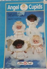 Anioł Kupidyn (Fibre Craft) wzór szydełkowy