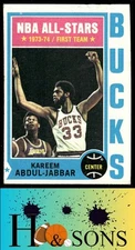 1974-75 Topps #1 Kareem Abdul-Jabbar
