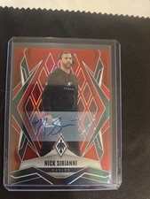 2024 Panini Phoenix Nick Sirianni Autograph Red /99