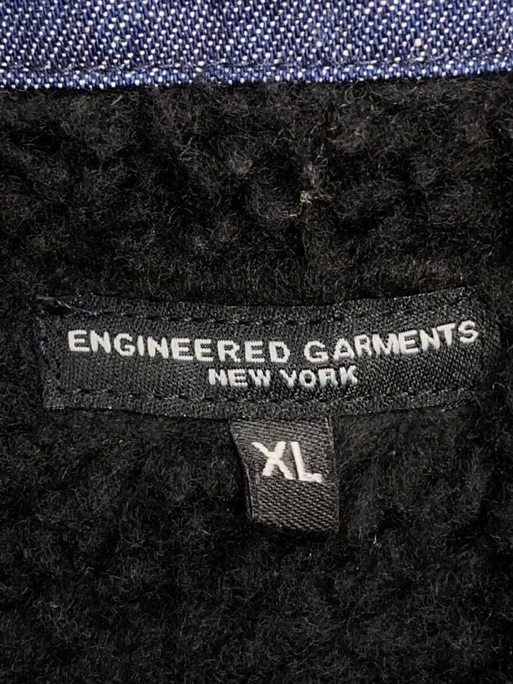 Chaqueta Boa Denim Engineered Garments Indigo XL Usada Foto 3 de 4