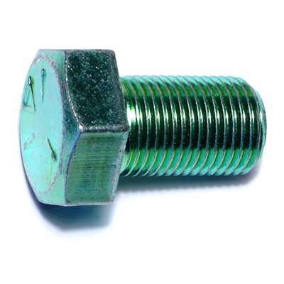 5/8''-18 x 1'' Green Rinsed Zinc Grade 5 Hex Cap Screws (33 pcs.)