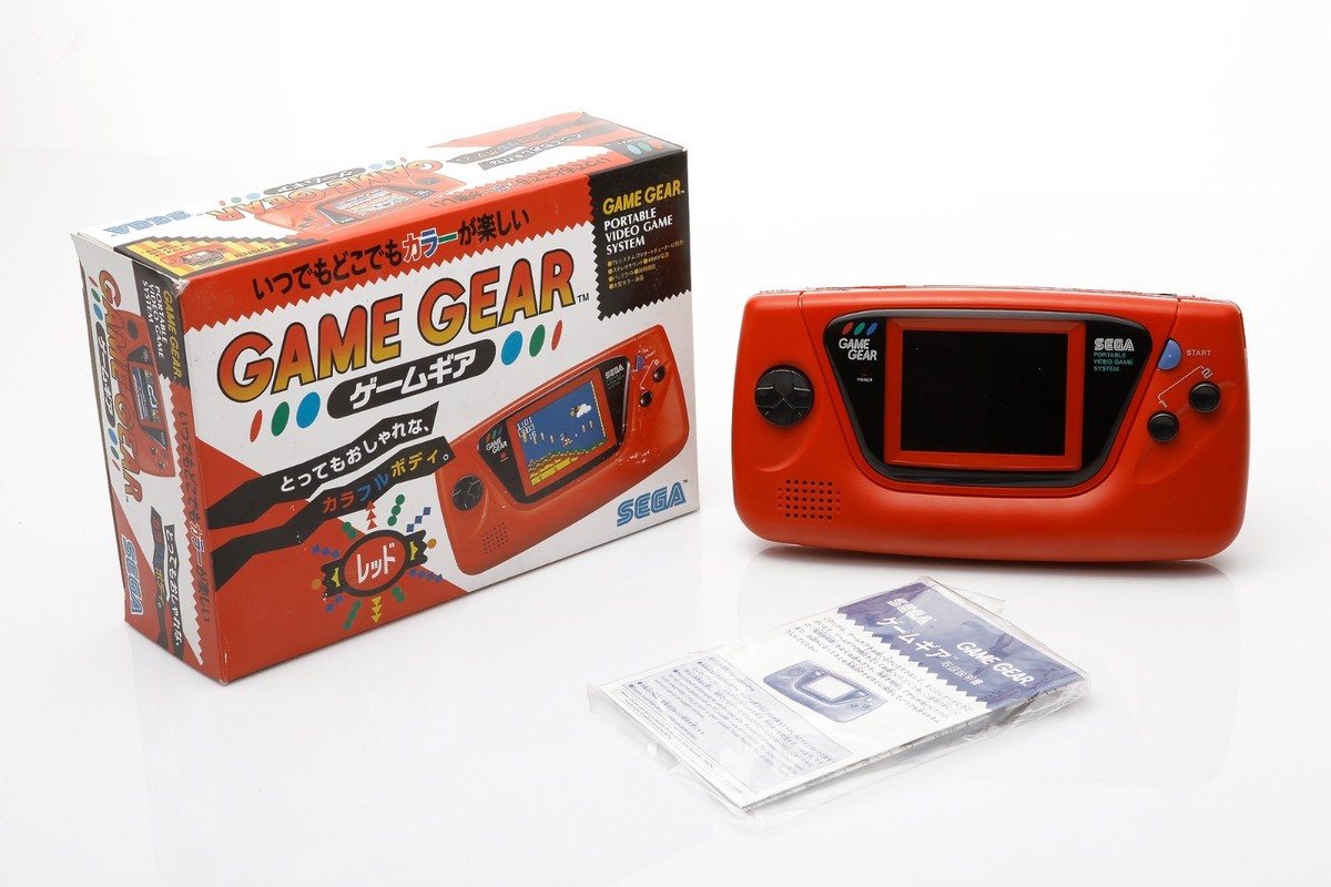 NEW SEGA Game Gear Console Rare HGG-3215 RED Original | eBay