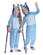 NWT - Bluey Adaptive Accessible Child Costume - Kids Size 4-6x Disguise NEW