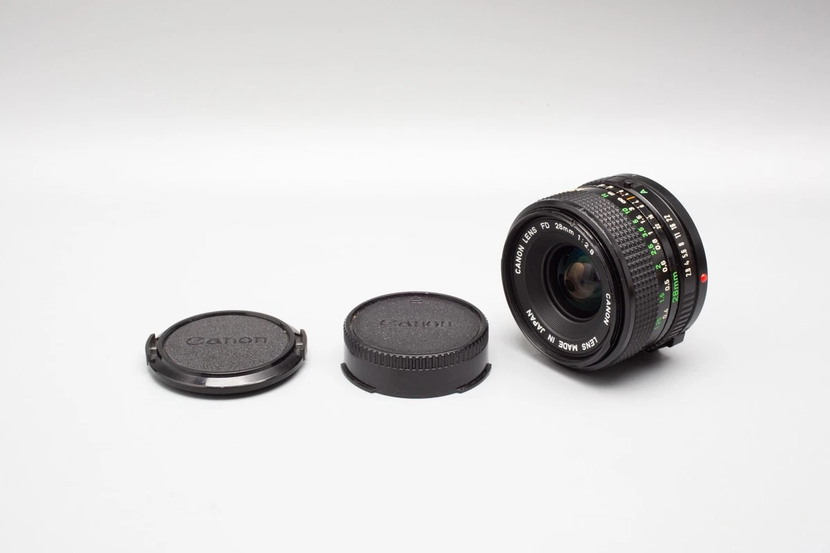 Preços baixos em Lentes de câmera Canon Canon FD 28mm Focal | eBay