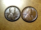 Two Better Date Nice Original AU 1916-P FN 1916-S Lincoln Penny  D15