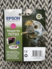 Image of Epson T0793 Magenta Ink Cartridge for Printers Brand New Sealed