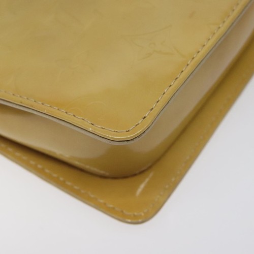 Borsa Accessori Louis Vuitton Monogram Vernis Motto Beige M91136 Auth ep8565... - Foto 12 di 20