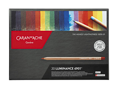 Caran D'ache CREATIVE ART MATERIALS Luminance Colored Pencil Set