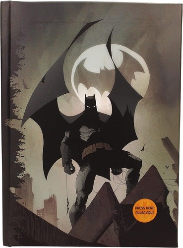 Batman Notizbuch mit Leuchtfunktion Logo Hardcover, gebunden, 120 Se (US IMPORT) - Bild 2 von 7