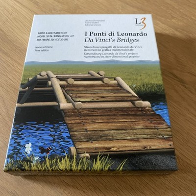 I Ponti di Leonardo - Da Vincis s Bridges - Buch, Model Kit, Videogame