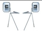 UNIVERSAL TRUCK MIRRORS SET ( LEFT+RIGHT ) H3551 NO MOUNTING HARDWARE