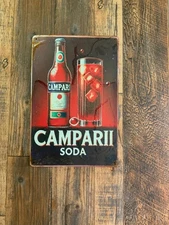 Campari metal sign 20x30 cm