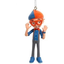 Kurt S. Adler Acrylic Ornament for Christmas Tree, Blippi, 3.5in