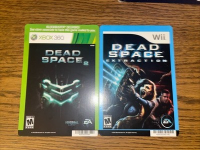BlockBuster Backer Cards - Dead Space II And Dead Space: Extraction