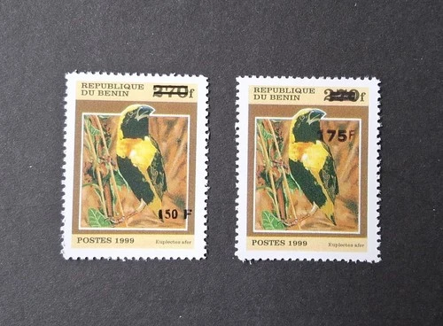 Benin 2000 Birds  Mi 1306, 1388 CV 1300   MNH