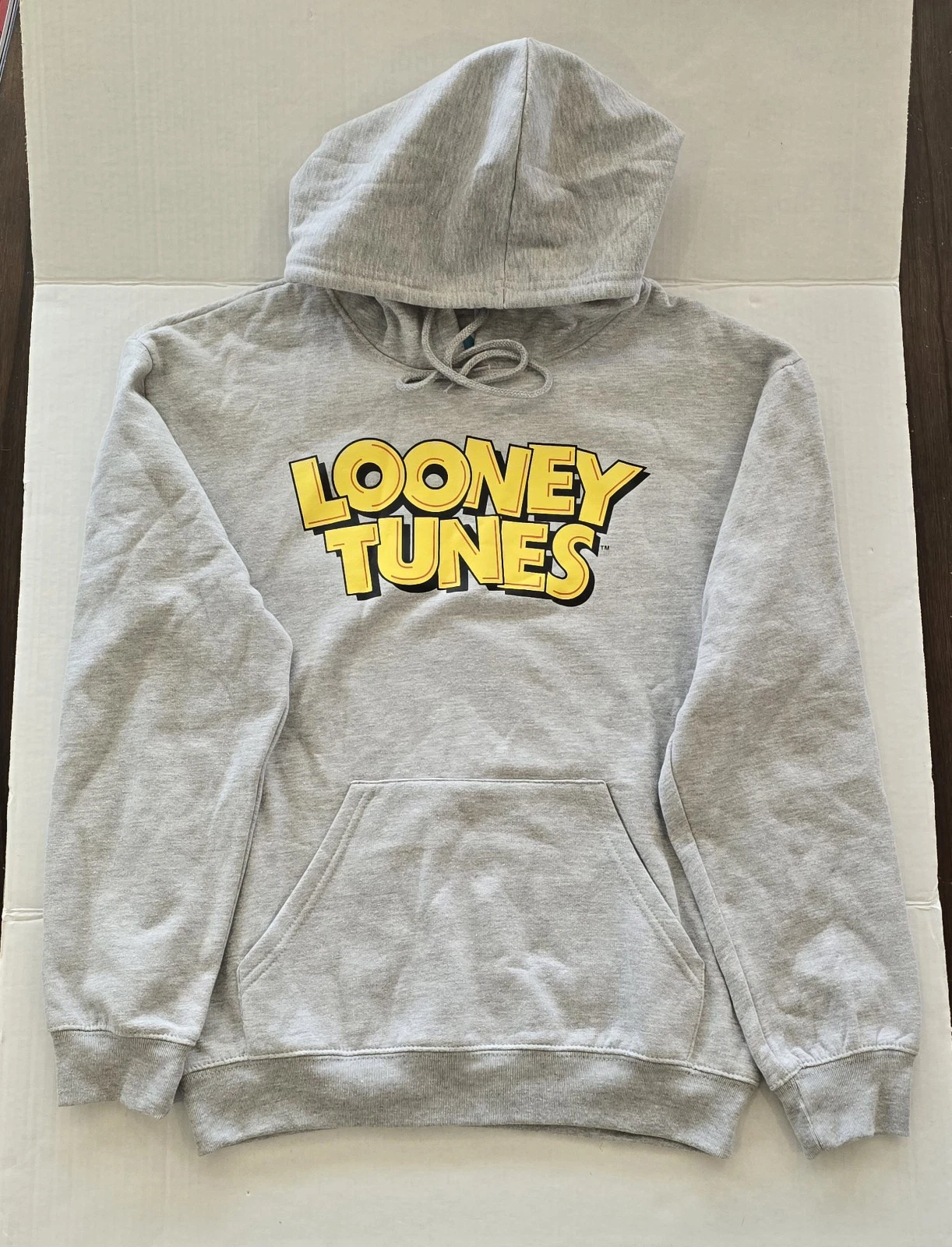 Looney Tunes pullover hoodie Gray #LooneyTunes Size S. NWT.