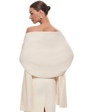 PULI Women's Pashmina Shawl Wraps for Evening Dress Large Scarf Blanket Long ...