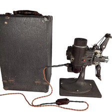 Film Reel Projector 16mm Bell & Howell 57 Filmo Model ST In Case Working