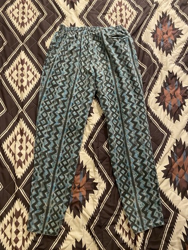 Vintage 80s Sostanza Pants MC Hammer Gym Workout Beach Geometric Print Large - Picture 2 of 12