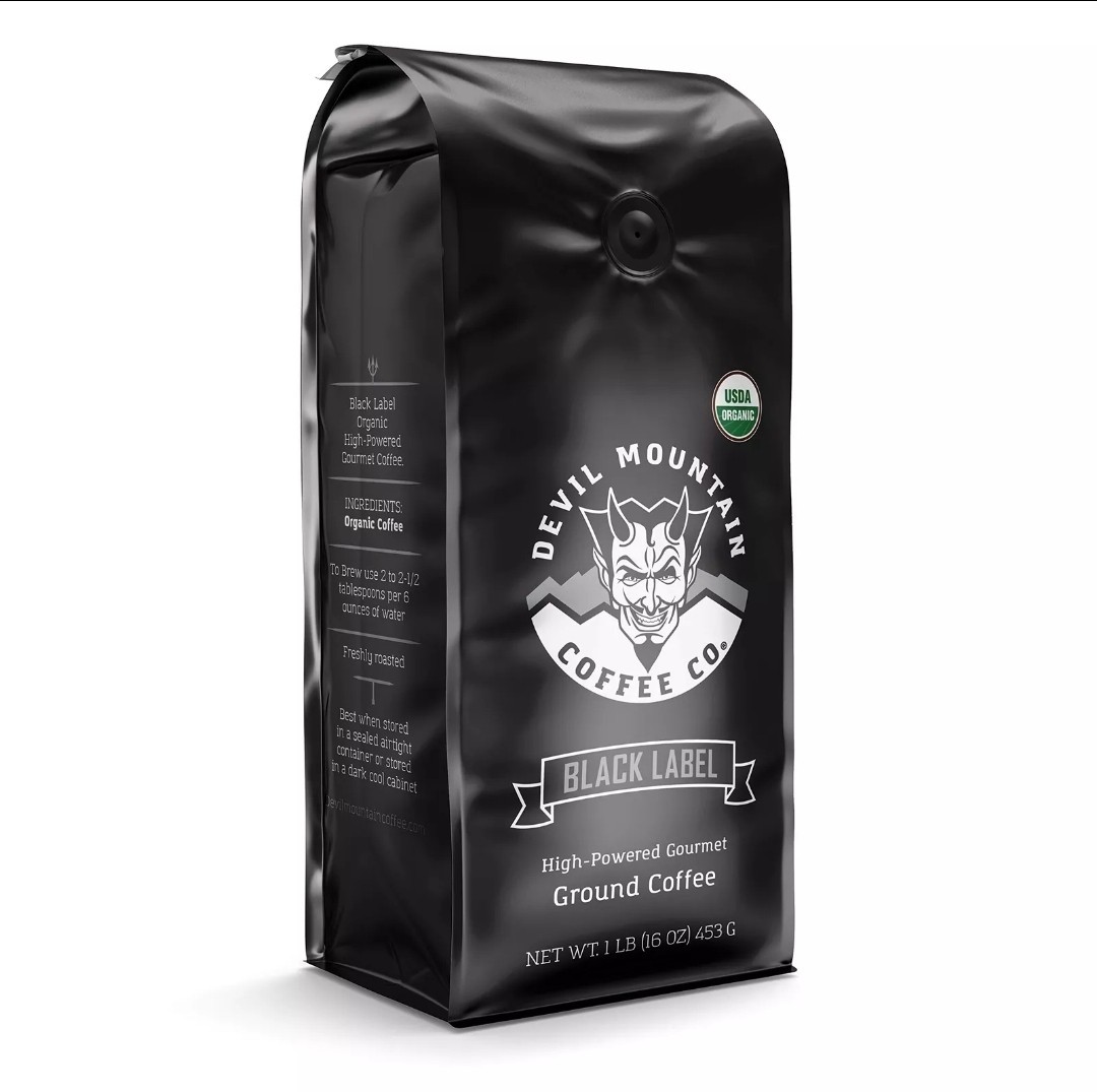 Black Label Dark Roast Ground Organic Strongest Coffee 16 oz | eBay