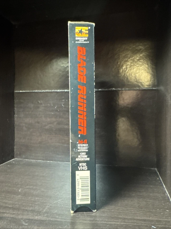 Blade Runner (VHS, 1987) Embassy Not Rated Directors Cut Version Harrison Ford - Image 4 of 4