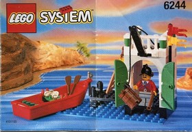 LEGO System 6244 Armada Sentry Vintage Pirates 1996 Complete With Instructions