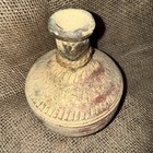 Jug Vintage Mexican Terra Cotta Pottery Jug Handmade Earth Tone 8 Inches Tall  — photo 5