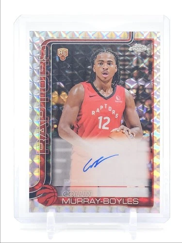 COLLIN MURRAY-BOYLES 2025-26 TOPPS CHROME ROOKIE GEOMETRIC RC AUTO Q4856