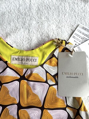 EMILIO PUCCI チュニックM size EMILIO PUCCI チュニックM size EMILIO PUCCI Tank Top Size XS