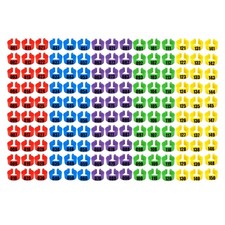 80/100/150 PCS Chicken Leg Bands,16mm Poultry Leg Bands, Durable Chicken