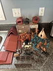 Vintage 1964 Marx Fort Apache Playset