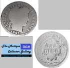 Antique 1897⌛US Philadelphia Mint Silver Barber Dime🪙Antique🪙