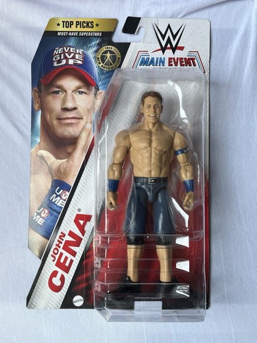 WWE John Cena Main Event Top Picks Mattel Wrestling Action Figure