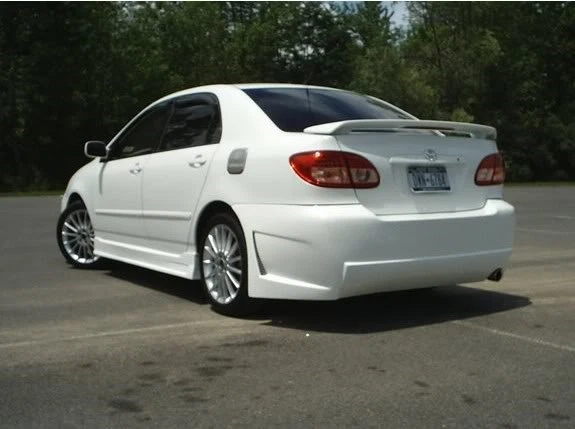 Nuevo Estilo Luces Traseras Laterales LED L ROJAS/CLARAS Para Toyota Corolla 2003~2004~05~2007 Foto 3 de 4